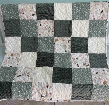 Floral Patchwork Handmade quilt