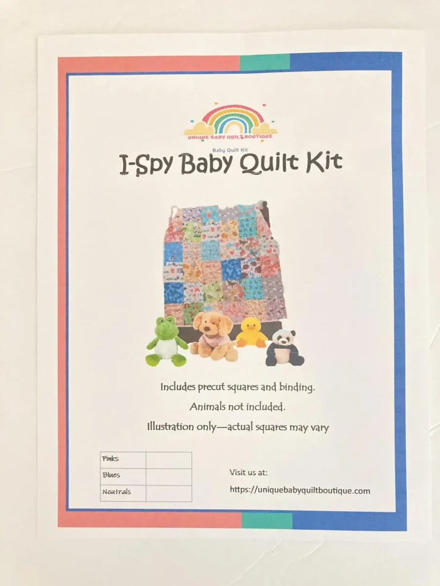 I Spy Quilt Kit Insert 3