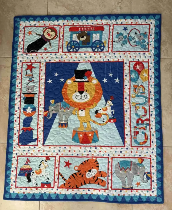 circus parade quilt