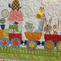 all Aboard Animal Train detail 2