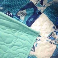 blue sailboats backing