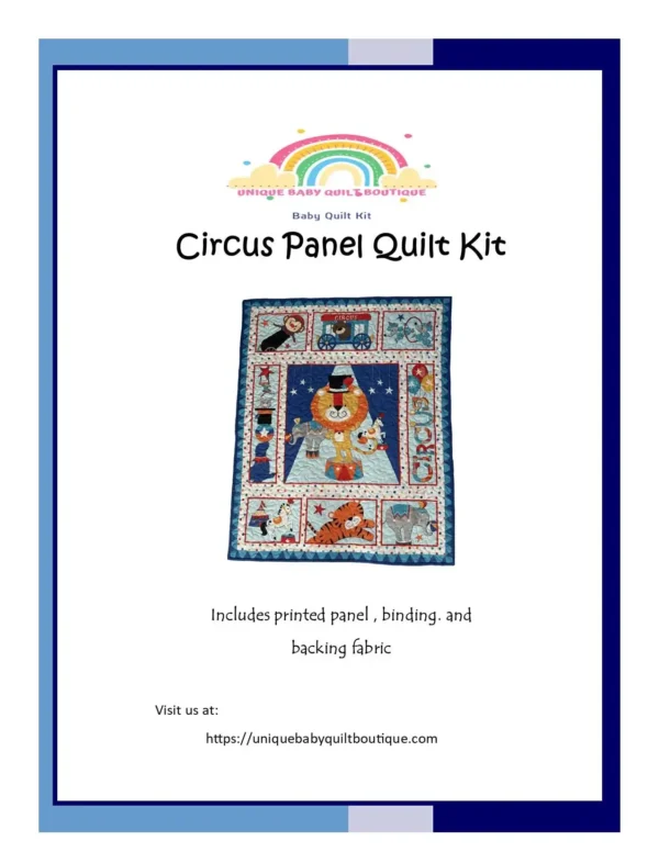 CIRCUS PARADE QUILT KIT