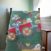 farm train panel quilt