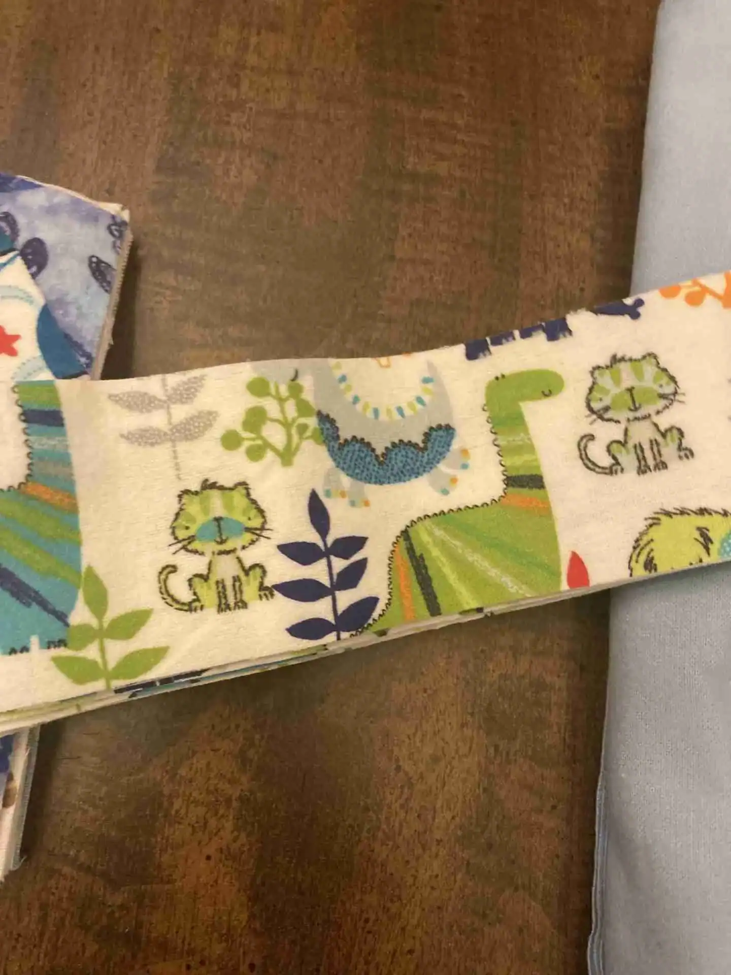 neutral tones i spy quilt kit binding