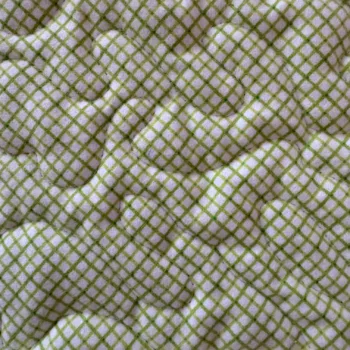 Green Plaid Square