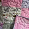 kittens & cuddle baby quilt detail 3