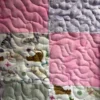 kittens & cuddle baby quilt detail 2