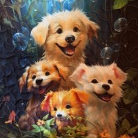 Puppy Panel detail 6