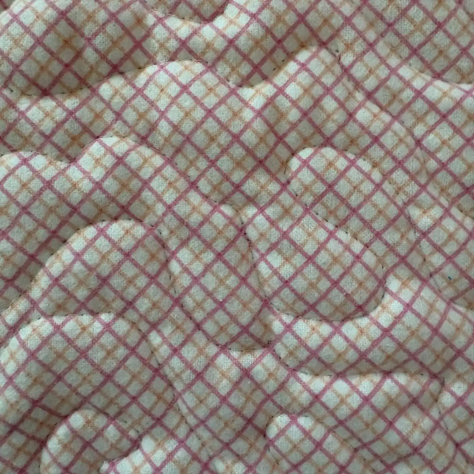 Duck Patchwork Baby Quilt detail 2