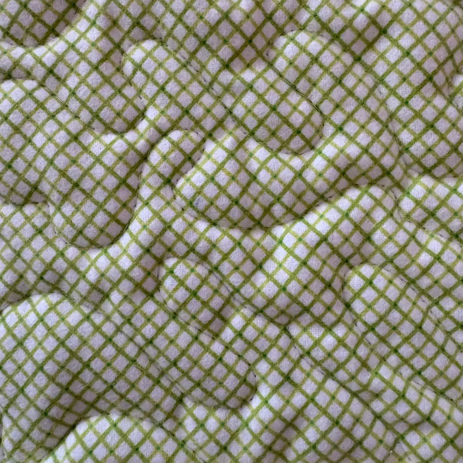 Duck Patchwork Baby Quilt detail 3