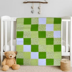 bunny cuddles in green product image