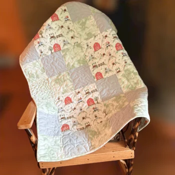 Farm Freinds Baby Quilt