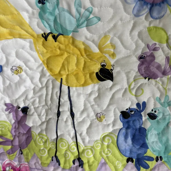 Birds and Blooms detail 1