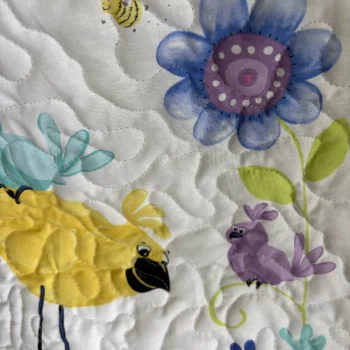 Birds and Blooms detail 5