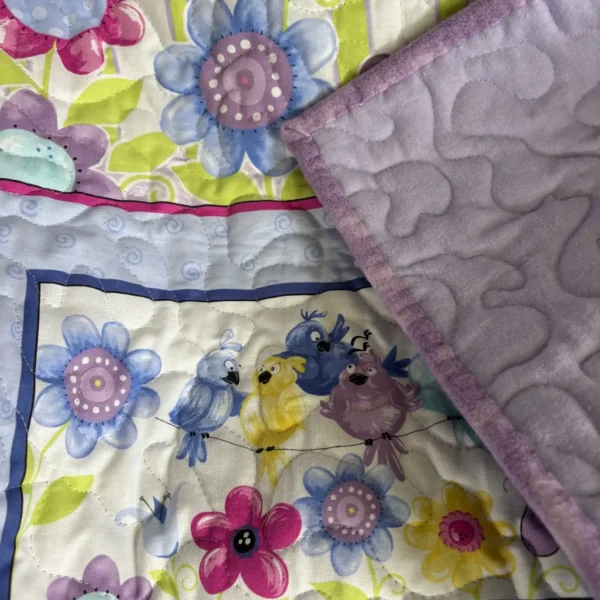 Birds and Blooms detail 4