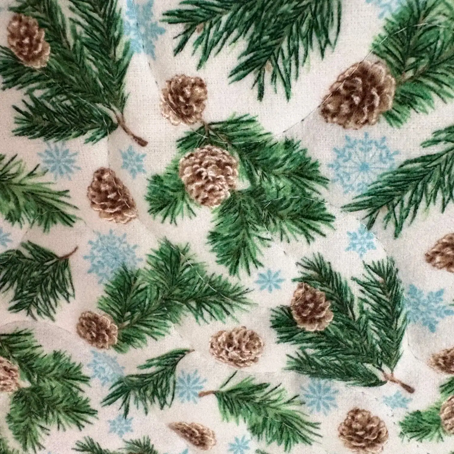 Winter Wonderland Baby Quilt detail 2
