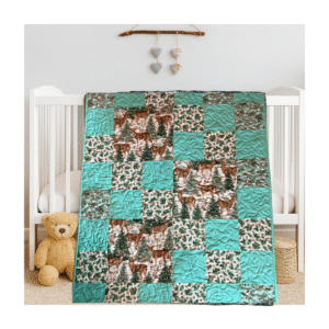 new winter wonderland on crib