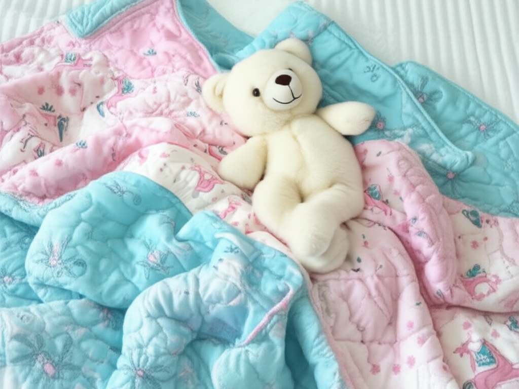 bear on quilt