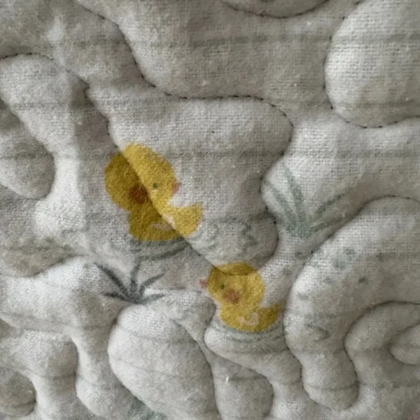 Woodland Baby Quilt detail 4