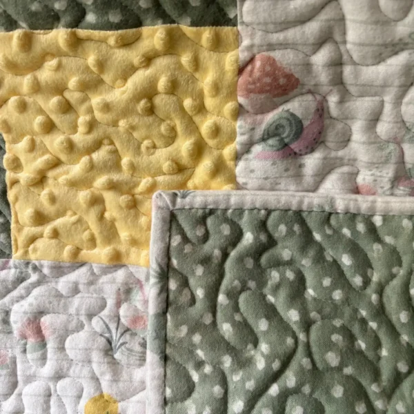 Woodland Baby Quilt detail 6