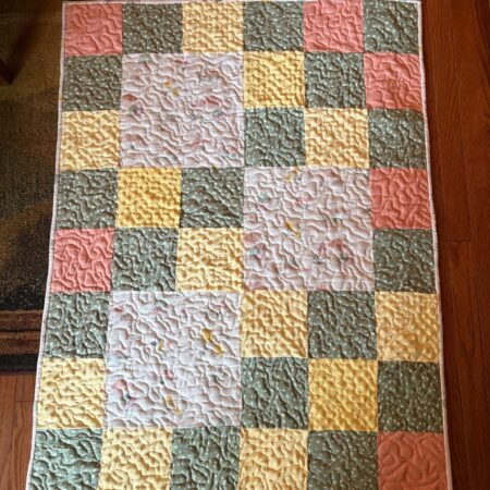 Woodland Baby Quilt full view