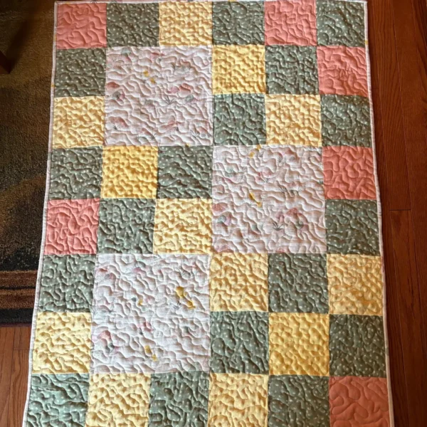 Woodland Baby Quilt full view