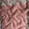 Blooms & blush baby quilt close up2