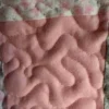 Blooms & blush baby quilt close up2