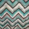 teal and gray baby quilt detail 5
