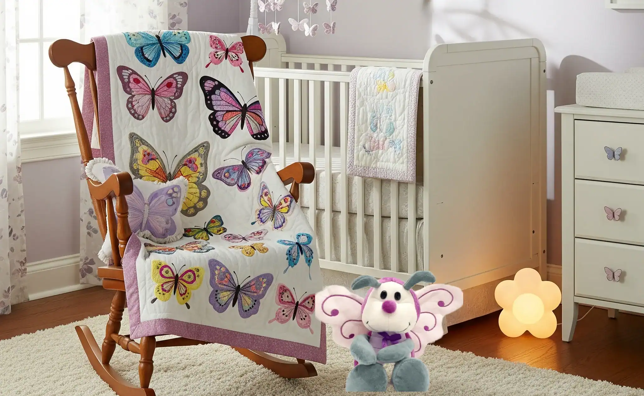 Handmade Cozy Baby Quilt for Nursery