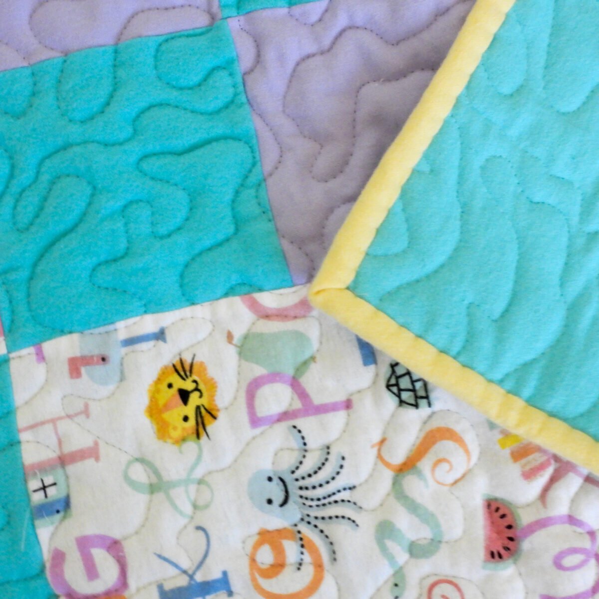 Adorable Animals ABC with backing