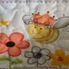 Buzzing Blooms baby quilt