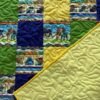 Safari Symphony Baby Quilt detail 1