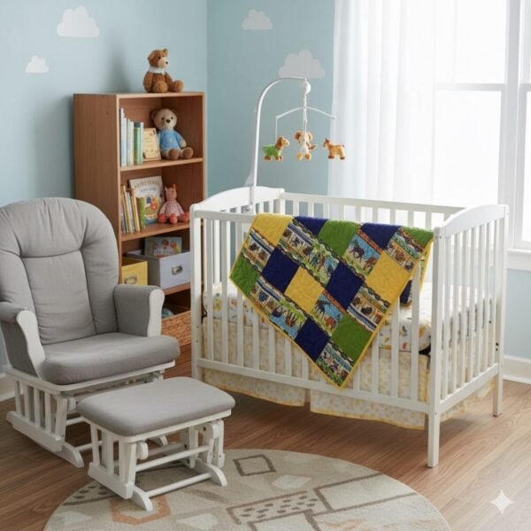 Safari Symphony Baby Quilt