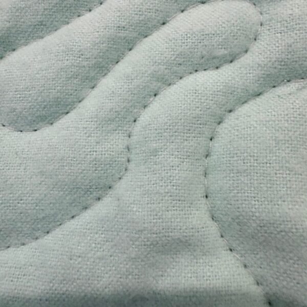 frogs in ferns quilt detail 3