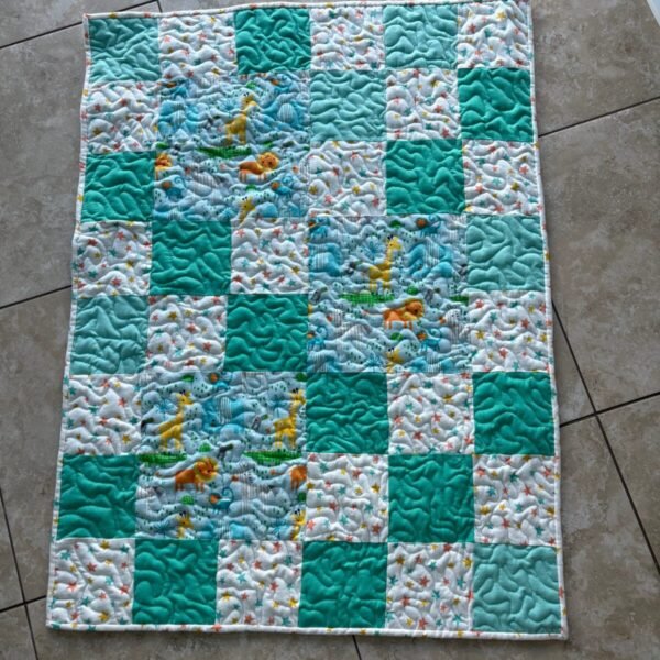 safari stars baby quilt full
