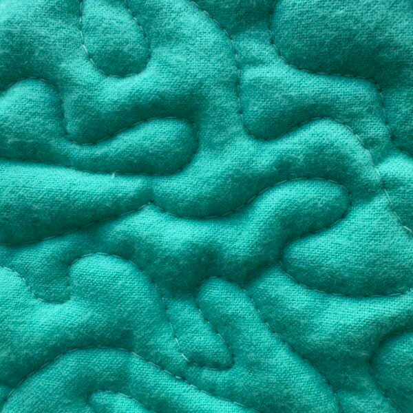 safari stars baby quilt detail 3