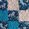 unicorn patchwork quilt detail 1