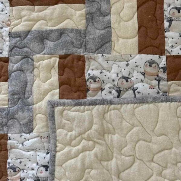 new winter penguins backing