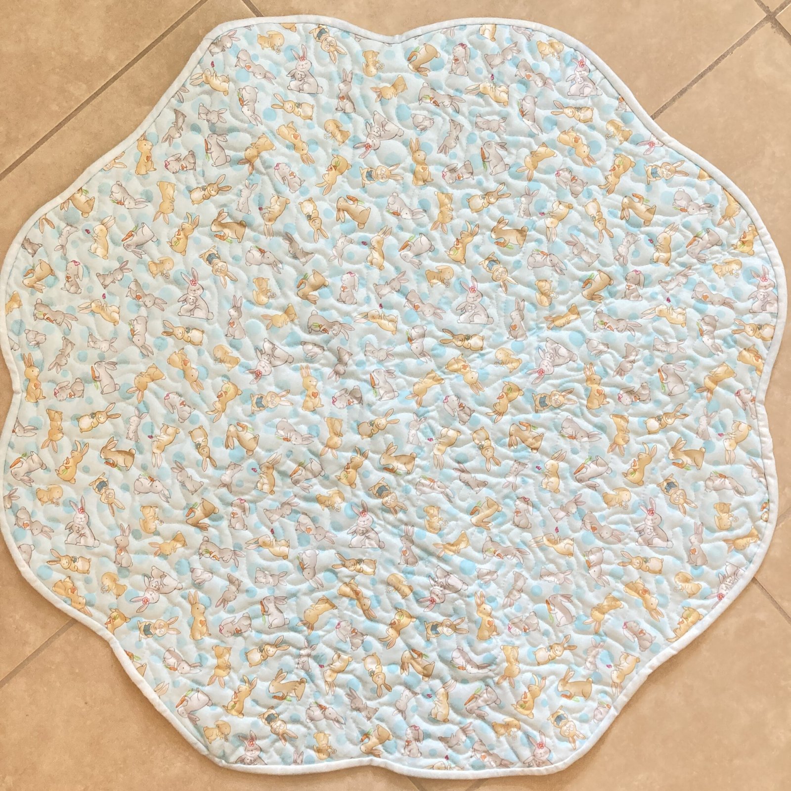 Bunny playmat