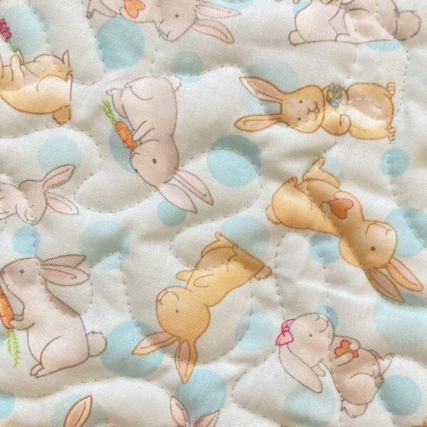 Bunny garden playmat
