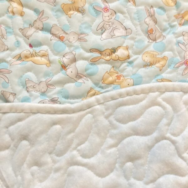 Bunny garden playmat