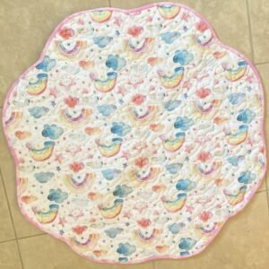 Rainbow playmat