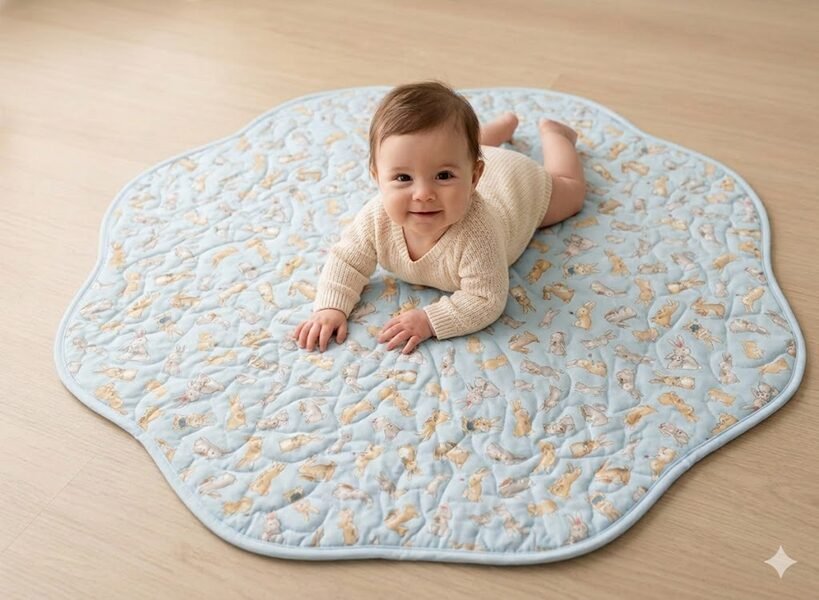 Bunny Garden Playmat
