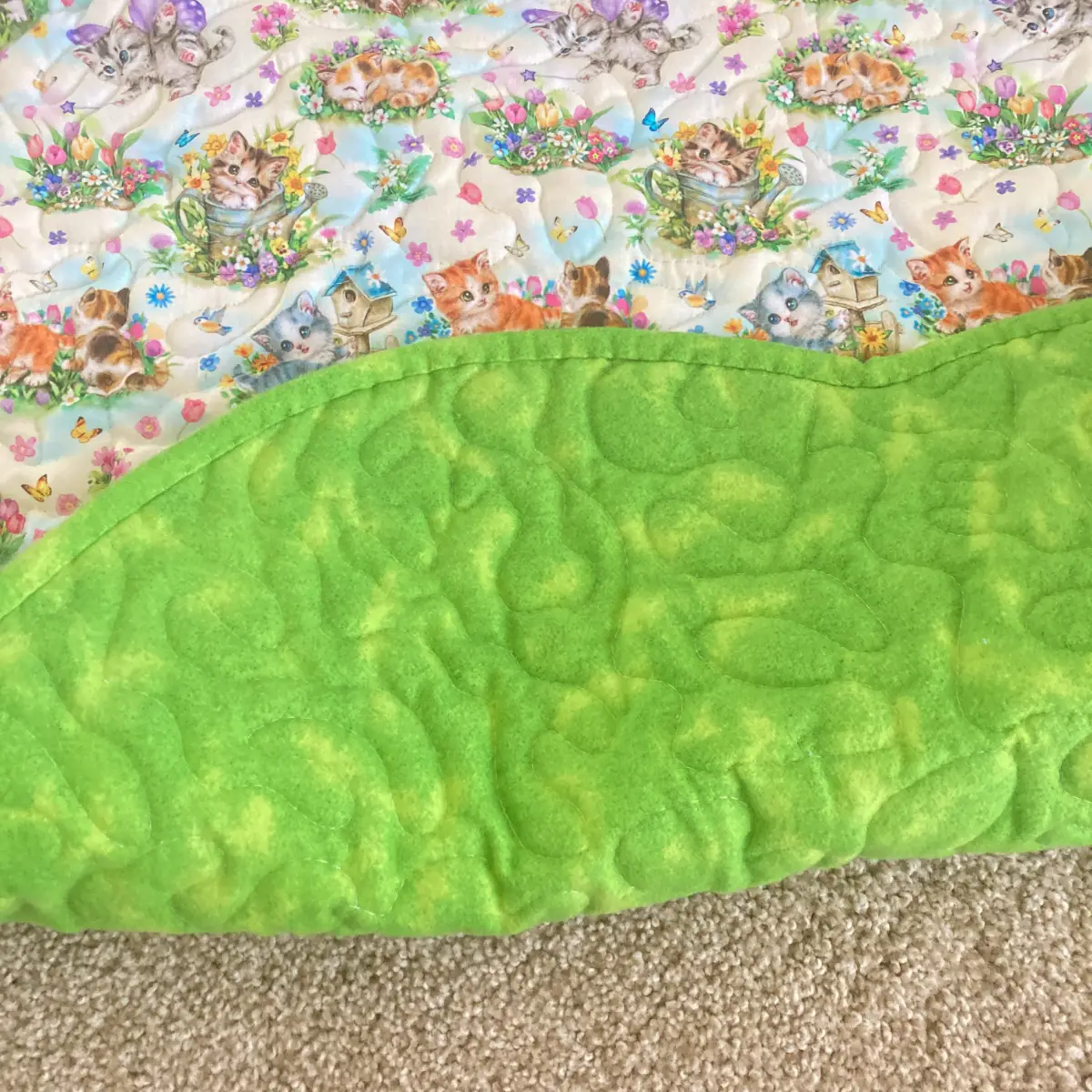 Cuddly Kittens Playmat backing