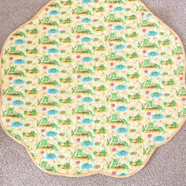 frog pond playmat