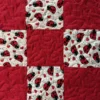 Ladybug Love Baby Quilt detail 3