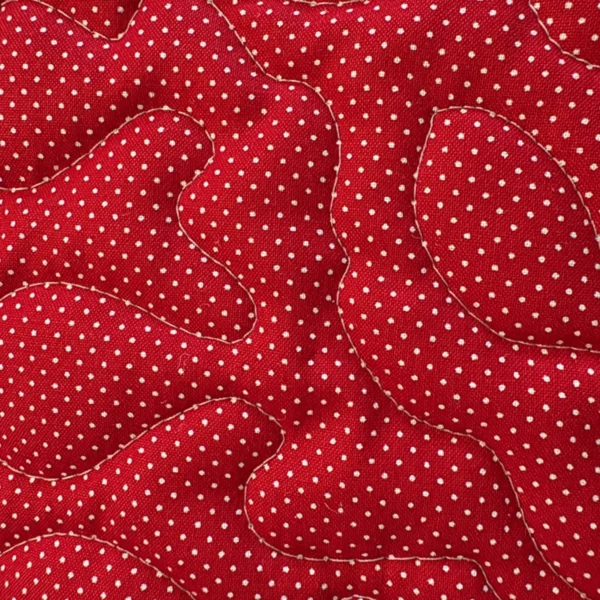 Ladybuy Love baby Quilt Detail 2