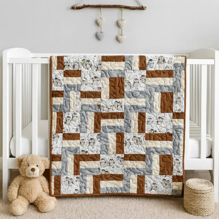 handmade baby quilt designed with love by The Baby Quilt Ladu