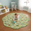 Baby on Farm Animal Friends Playmat